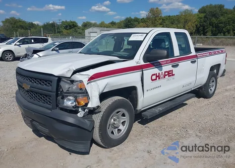 2014 Chevrolet Silverado 1500 Work Truck 1Wt z USA, uszkodzony, nr VIN 1GCRCPEC4EZ369618